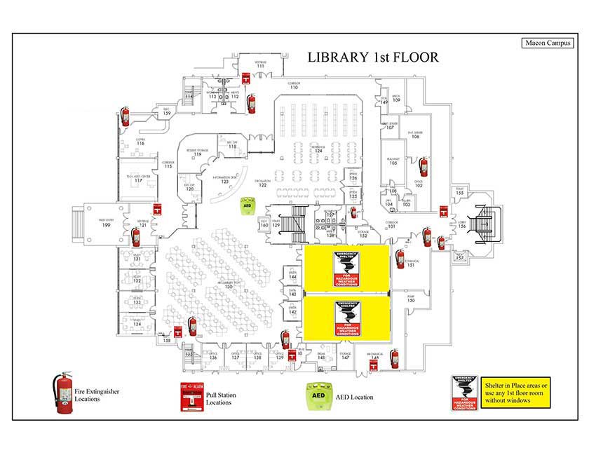 Library 1st Safety Diagram